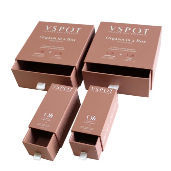 환경 친화적인 슬라이딩 드로이더 향수 상자