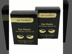 금빛 높은 광택이 나는 폴드형 용지함 포일 스탬핑 면