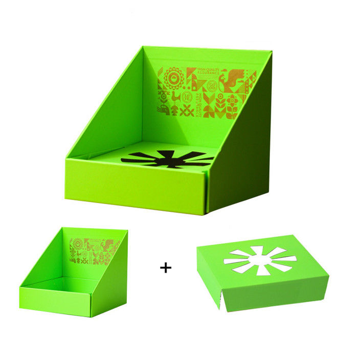 화려한 프린팅은 홀 인서트와 카드보드 박스 트레이를 주름지게 했습니다