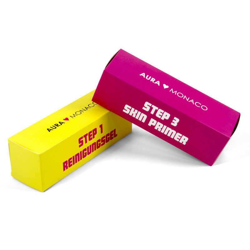 피부 관리 제품에 대한 색상 인쇄 화장품 선물 상자