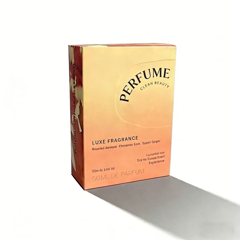 럭셔리 향수 선물 상자를 위한 자석 닫힘이 있는 주문형 인쇄된 폴드 아웃 향수 포장 상자