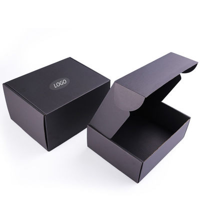 검은색 맞춤형 평면 배송 메일 상자